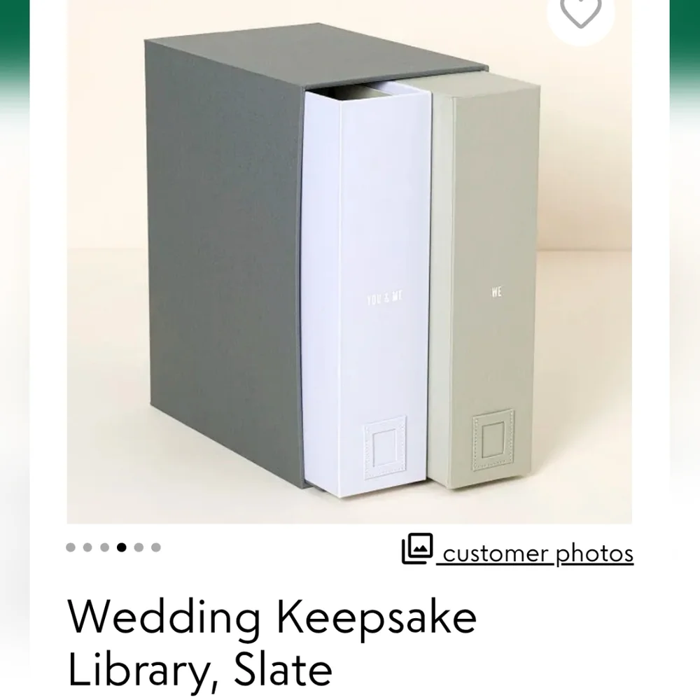 Wedding Keepsake Library - Picture 2 of 7